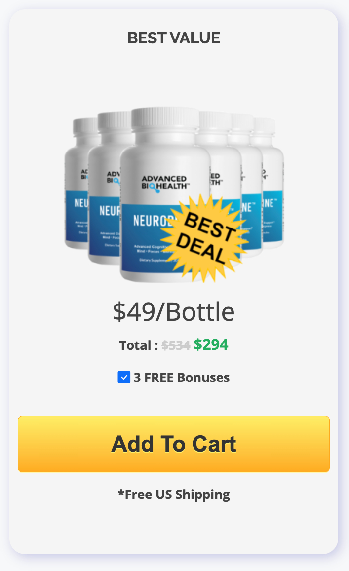 Neurodrine - 6 Bottles